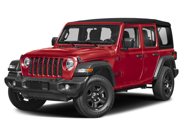 The Jeep Wrangler rubicon 392 trim.