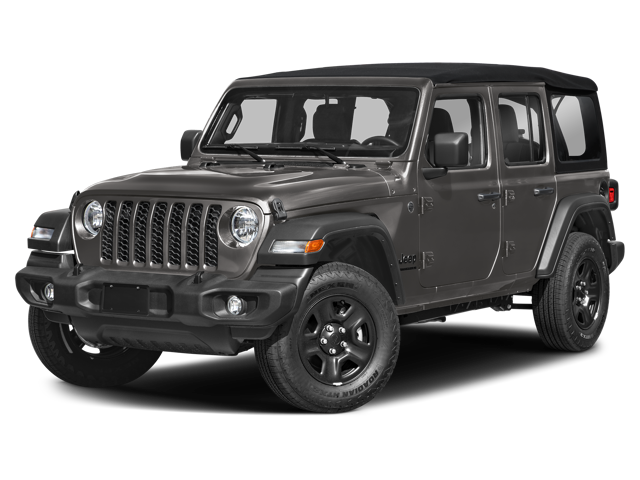 The Jeep Wrangler Sport s trim.