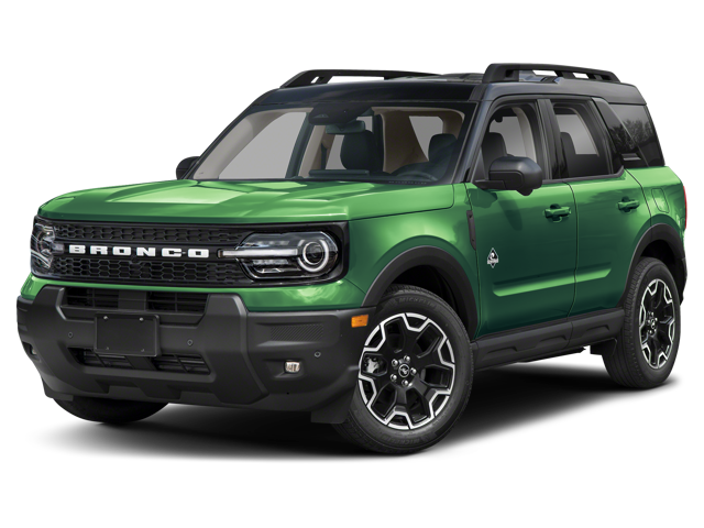 The ford bronco sport outer banks trim.