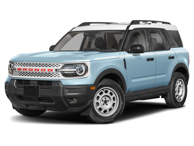 The ford bronco sport heritage trim.