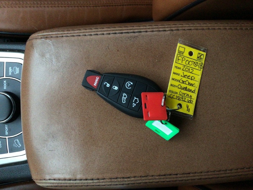 2012 Jeep Grand Cherokee Overland