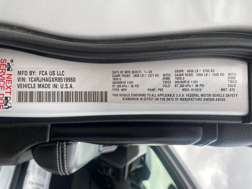 2024 Jeep Grand Cherokee Altitude 4x4