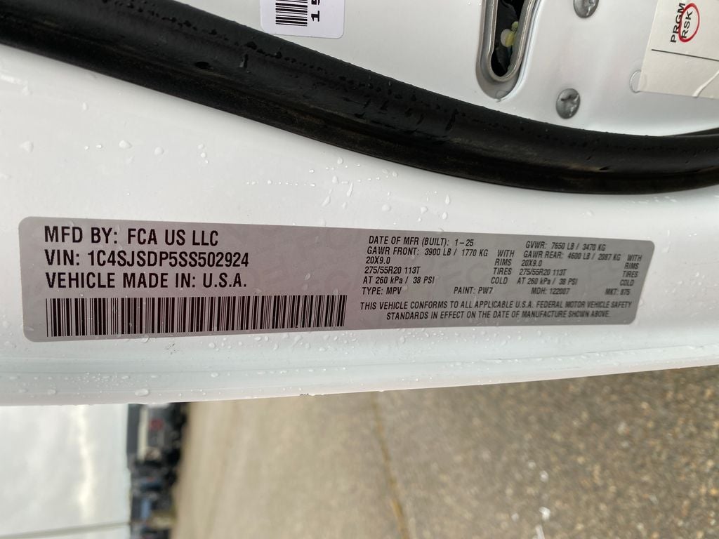 2025 Jeep Wagoneer L Series III 4x4