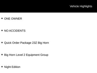 2021 RAM 1500 Big Horn Crew Cab 4x4 5'7' Box