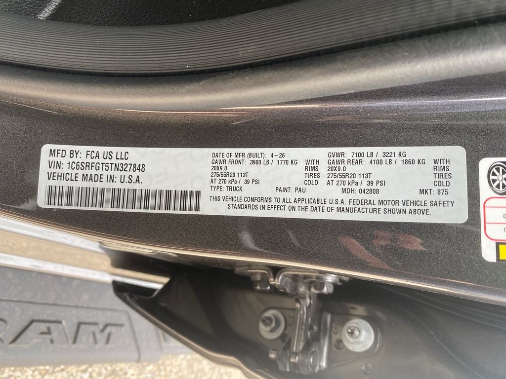 2026 RAM Ram 1500 RAM 1500 EXPRESS CREW CAB 4X4 5'7' BOX