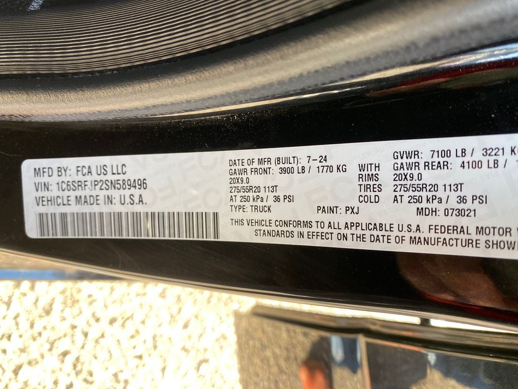 2025 RAM 1500 Laramie Crew Cab 4x4 5'7' Box