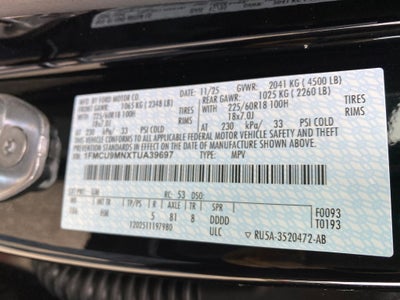 2026 Ford Escape ST-Line