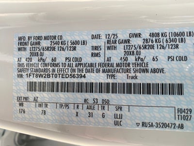 2026 Ford F-250SD Platinum