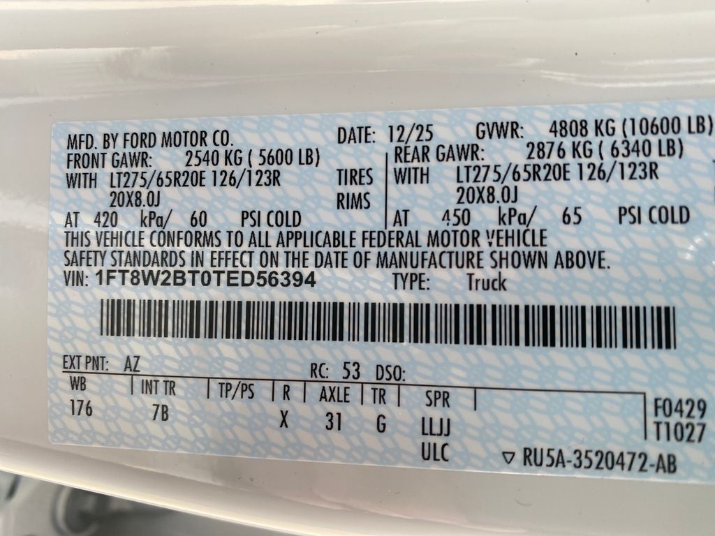 2026 Ford F-250SD Platinum