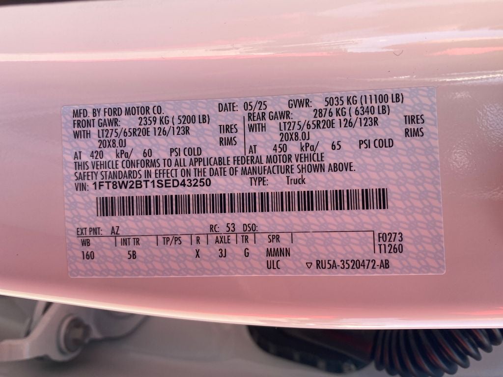 2025 Ford F-250SD Lariat