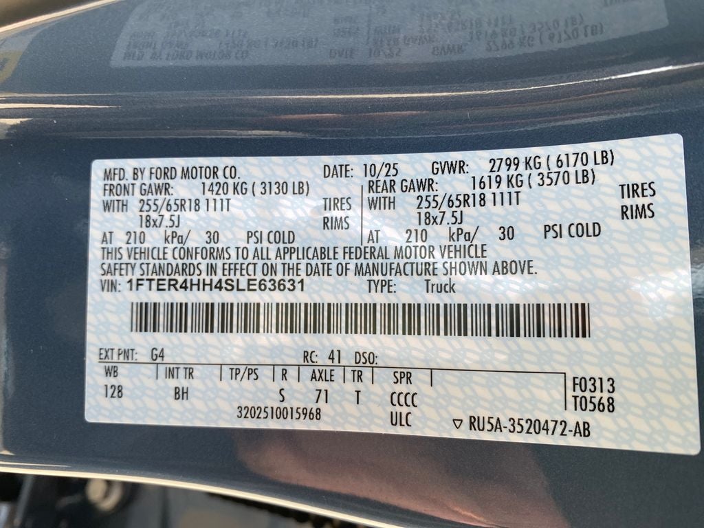 2025 Ford Ranger XLT