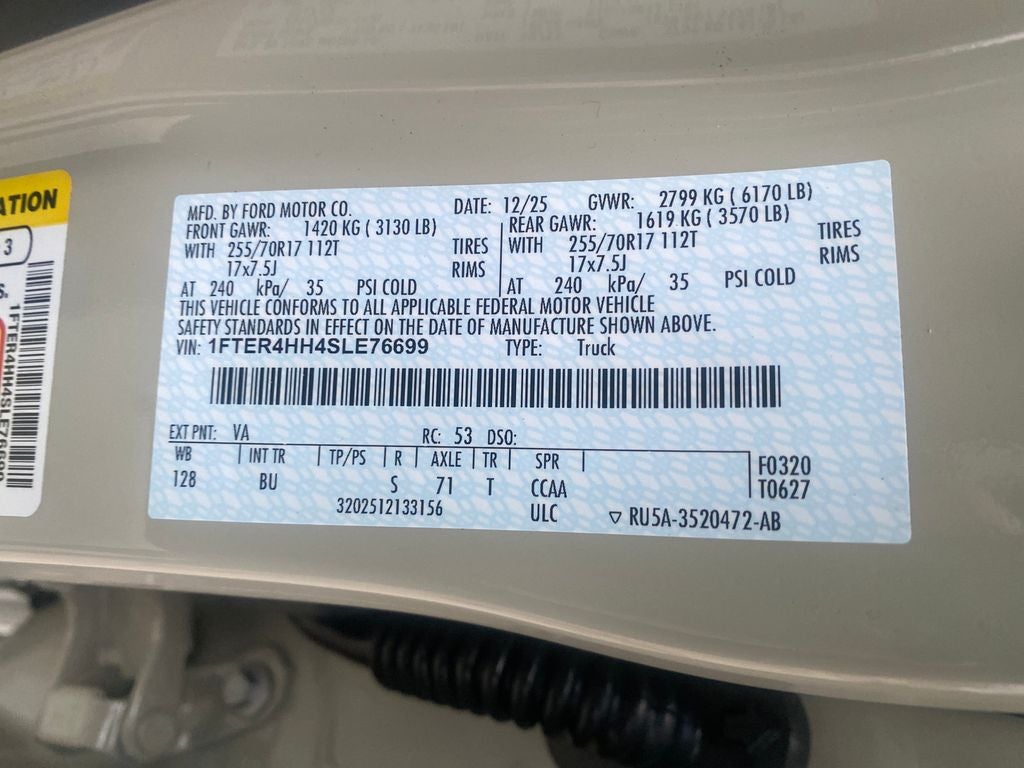 2025 Ford Ranger XLT