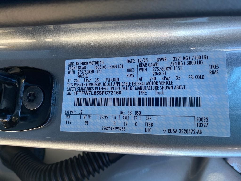 2025 Ford F-150 Platinum