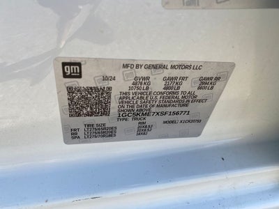 2025 Chevrolet Silverado 2500HD 4WD Double Cab Standard Bed Custom