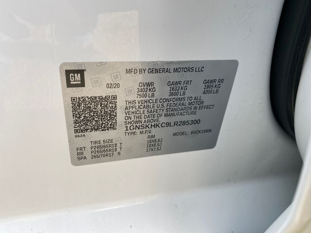 2020 Chevrolet Suburban 4WD LT