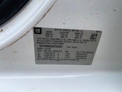 2017 GMC Sierra 1500 SLE