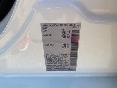 2023 Nissan Altima SV Intelligent AWD