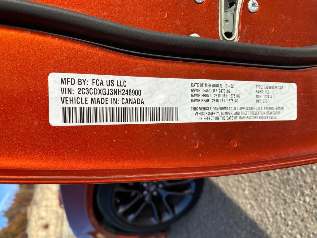 2022 Dodge Charger Scat Pack