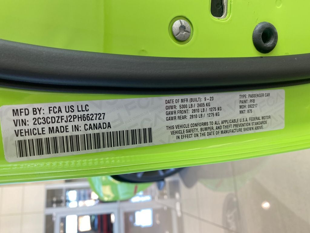 2023 Dodge Challenger R/T Scat Pack