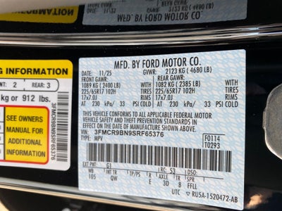 2025 Ford Bronco Sport Big Bend