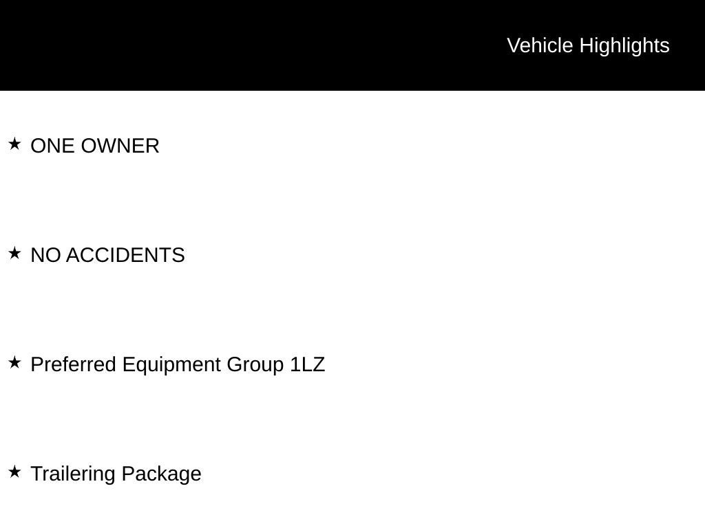 2016 Chevrolet Silverado 1500 1LZ