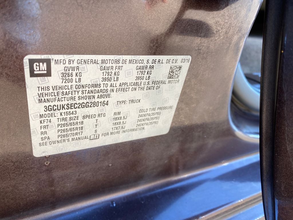 2016 Chevrolet Silverado 1500 1LZ