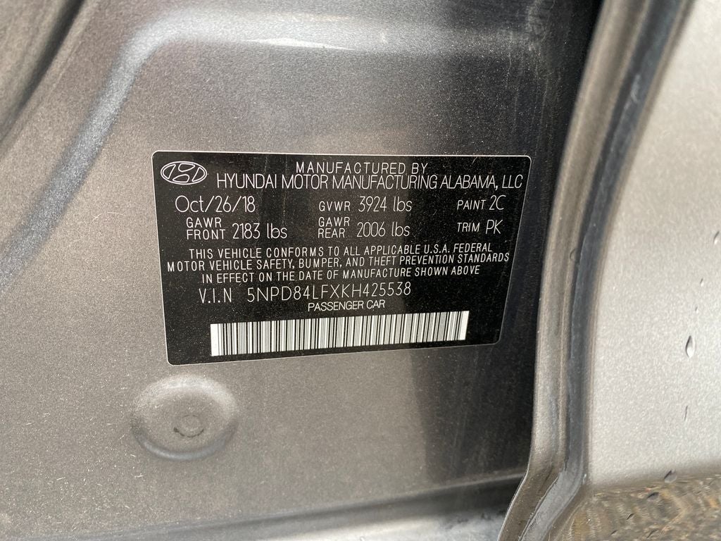 2019 Hyundai Elantra SEL