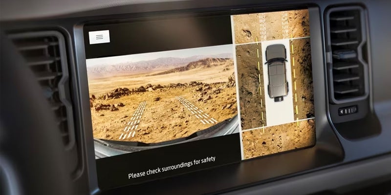 The technology in the ford bronco.