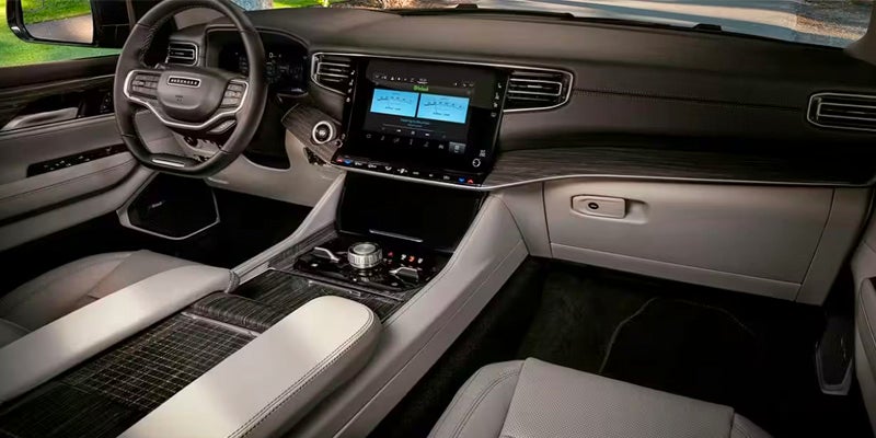 The Wagoneer tech features.