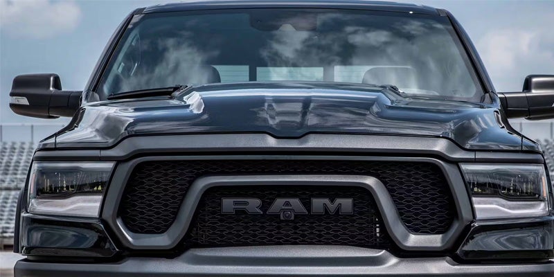 The exterior design of the ram 1500.