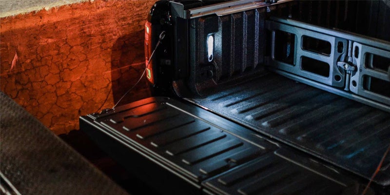 The tailgate of the ram 1500.