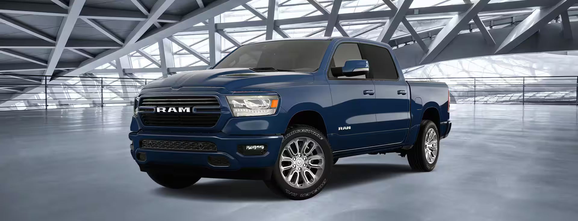 The ram 1500 Sport Appearance Package trim.