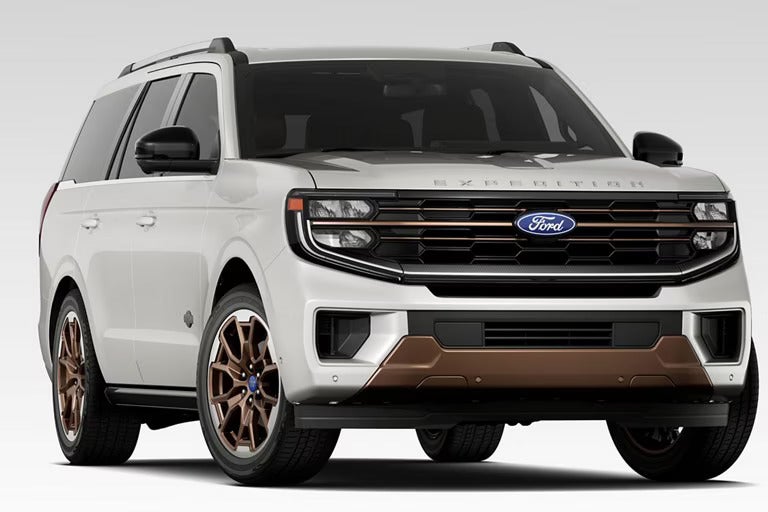 The ford expedition king ranch trim.