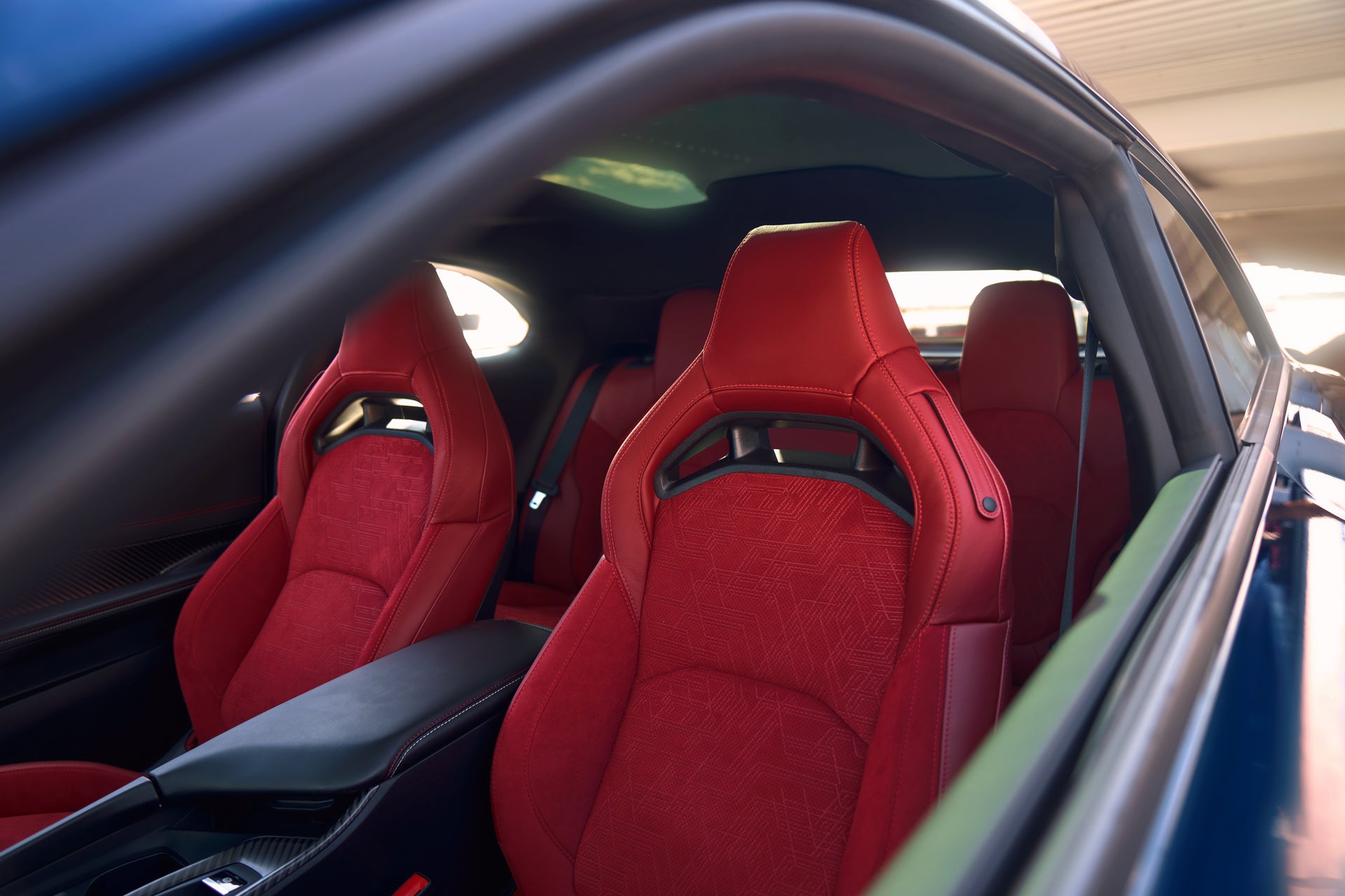 The interior design of a charger.