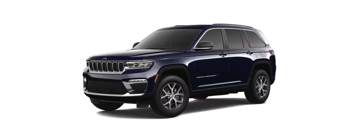 The jeep grand cherokee limited trim.