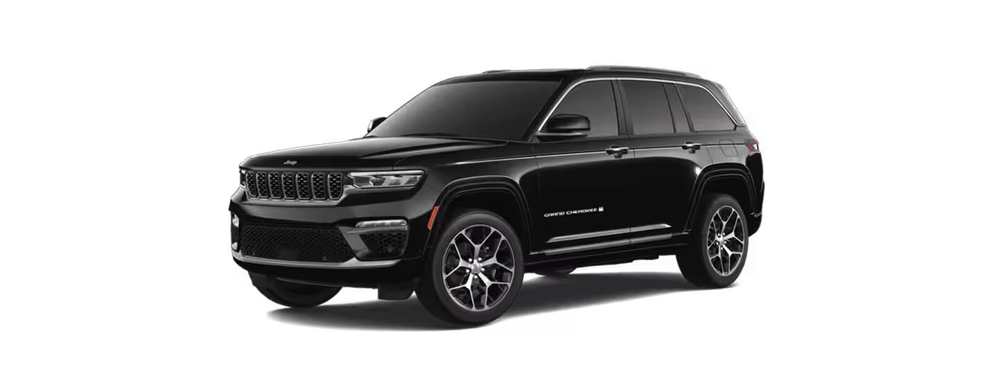 The jeep grand cherokee summit reserve trim.