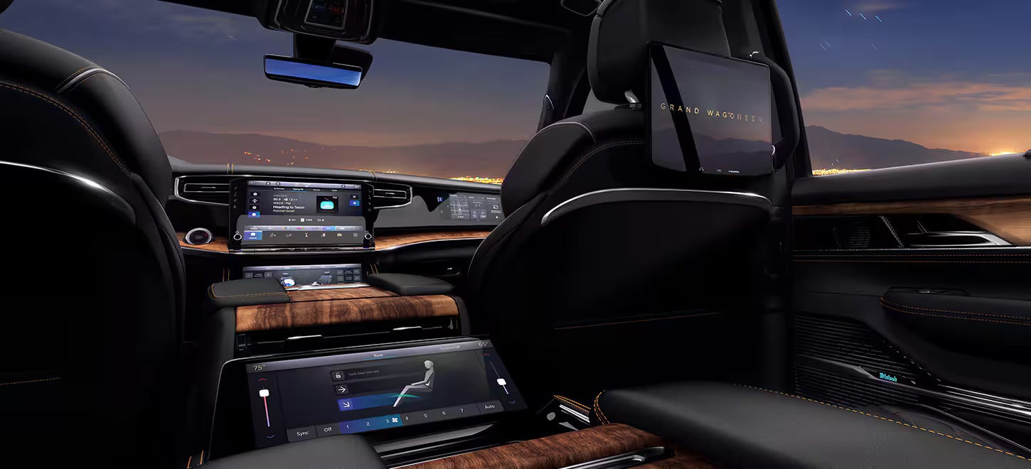 The grand wagoneer tech.