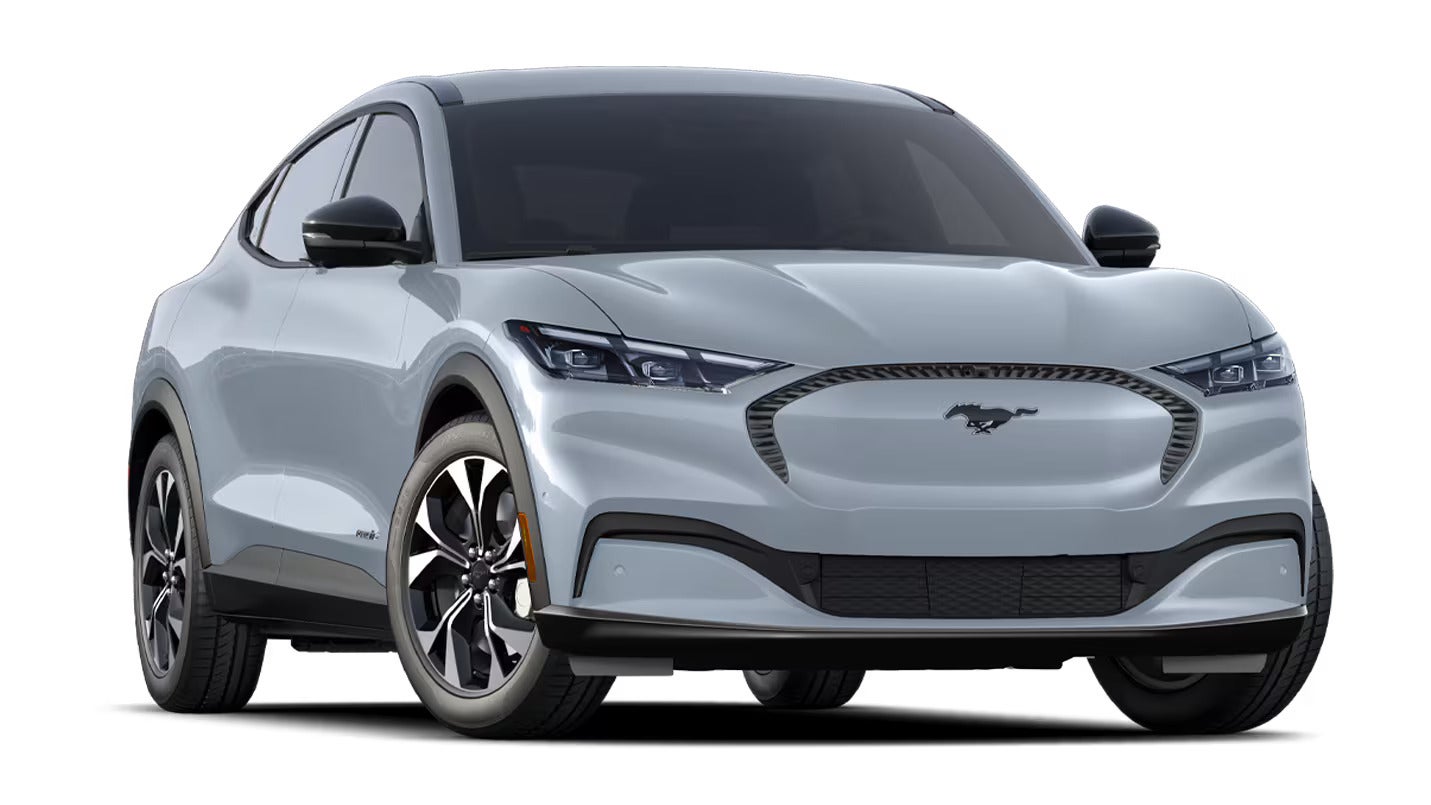 The ford mustang mach-e select trim.