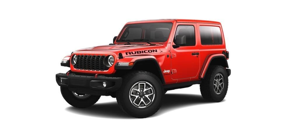 The jeep wrangler rubicon x trim.
