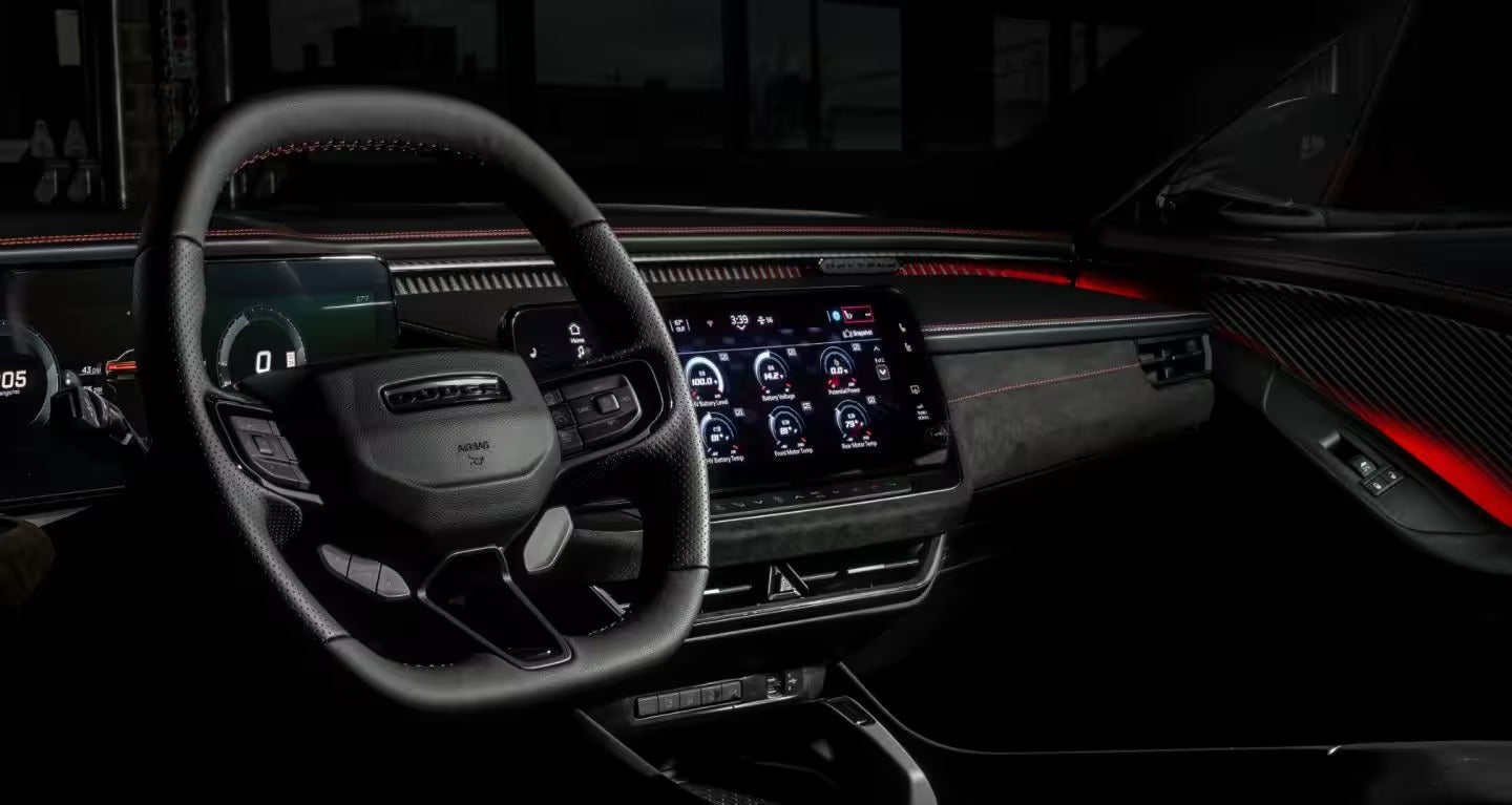 2026 Dodge Charger interior view of the infotainment system