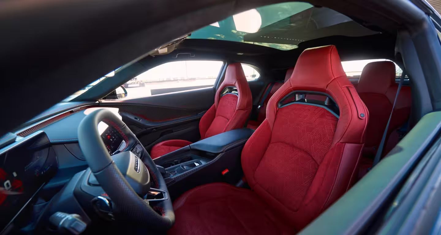 2026 Dodge Charger interior view of the bucket seats