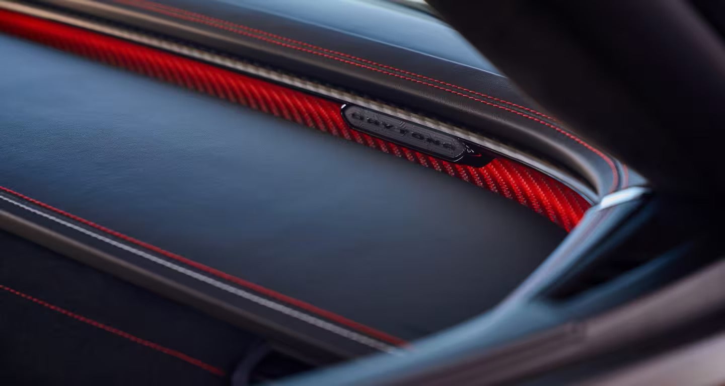 2026 Dodge Charger interior view of the front dash
