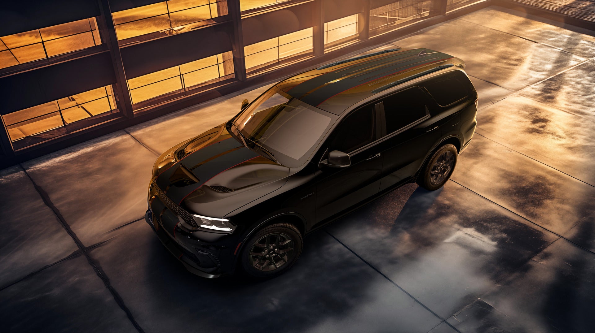 2026 Dodge Durango parked in a Wearhouse building