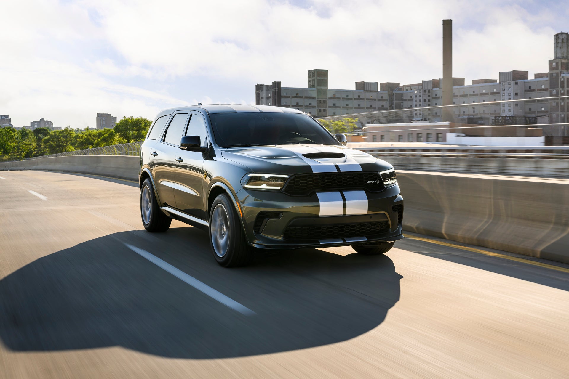 2026 Dodge Durango driving on a highway