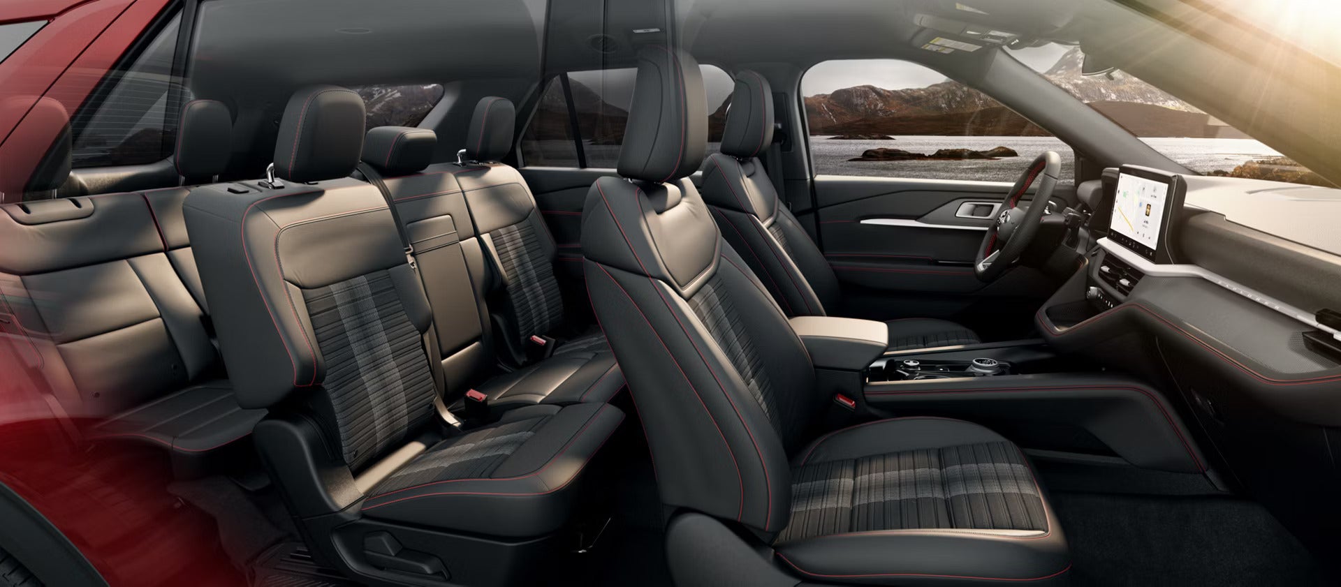 2026 Ford Explorer view of the interior