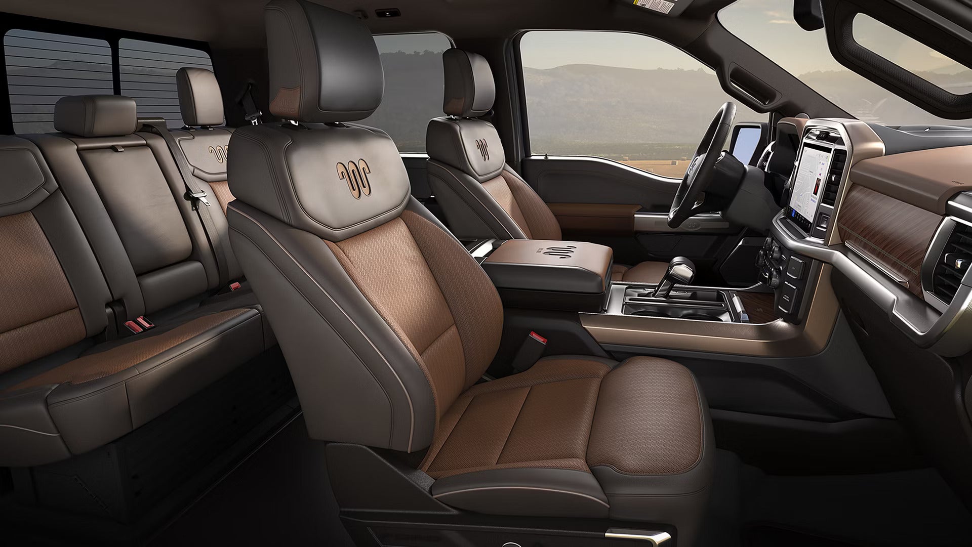2026 Ford F-150 view of the interior