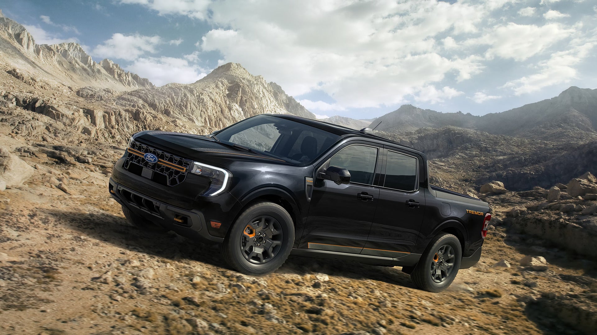 View of the exterior on the new 2026 ford maverick