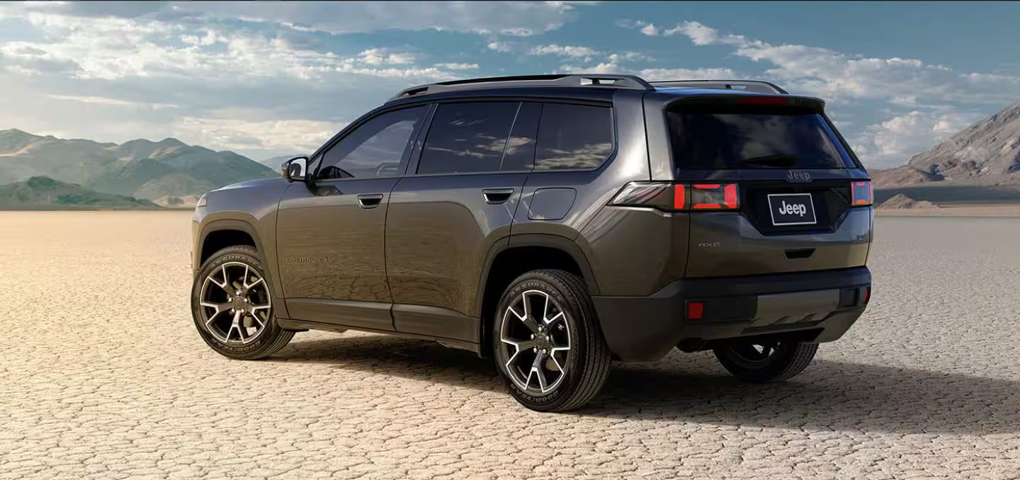 2026 Jeep Cherokee parked in the desert