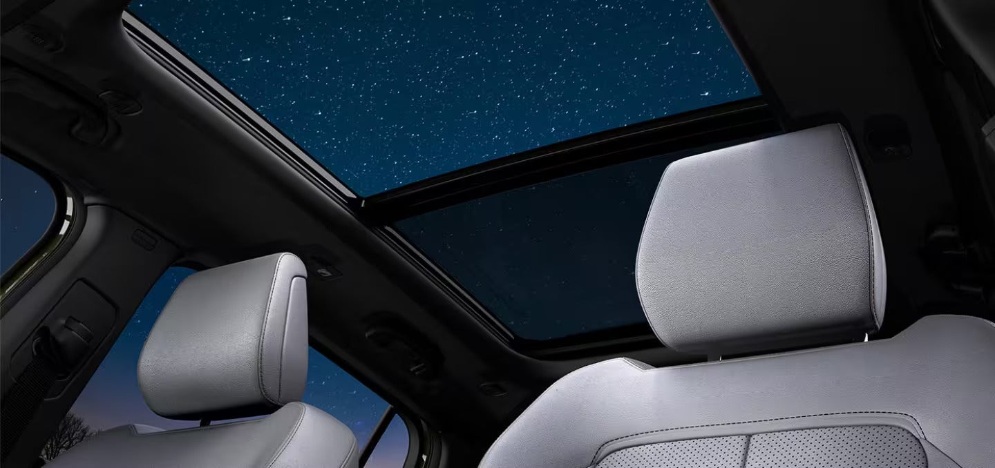 2026 Jeep Cherokee view of the interior moon roof