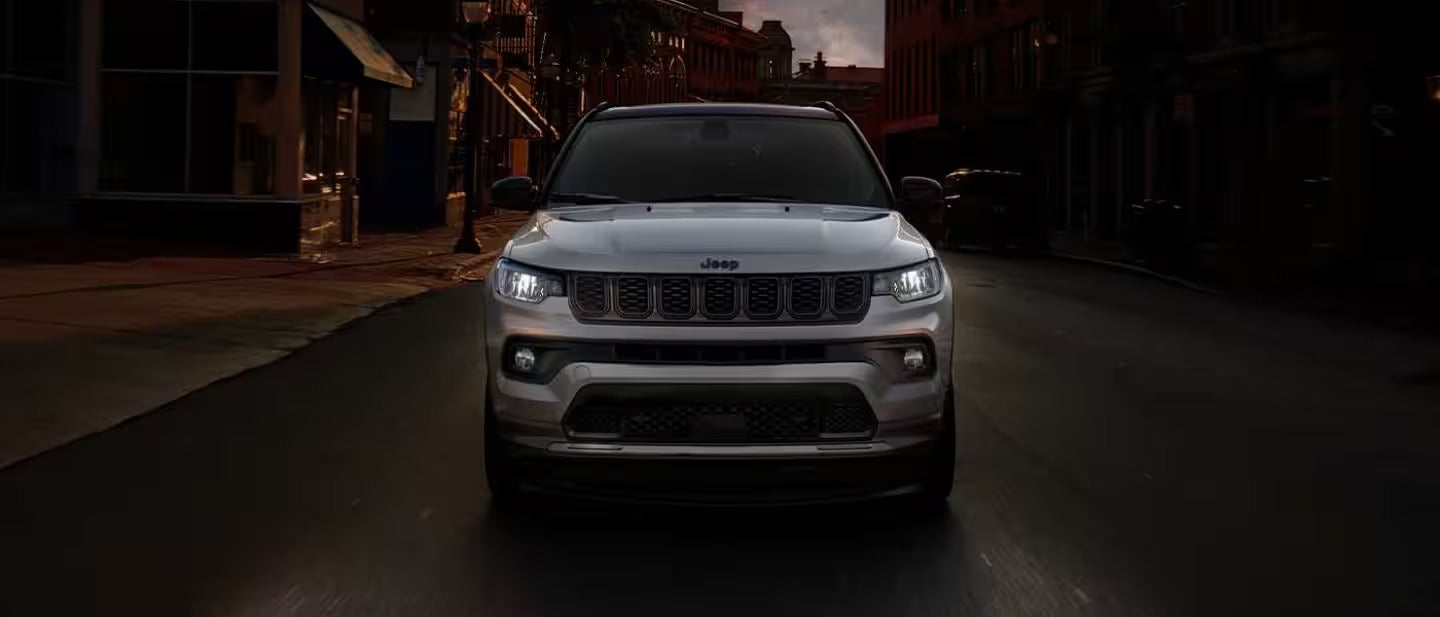 2026 Jeep Compass view of the front grille